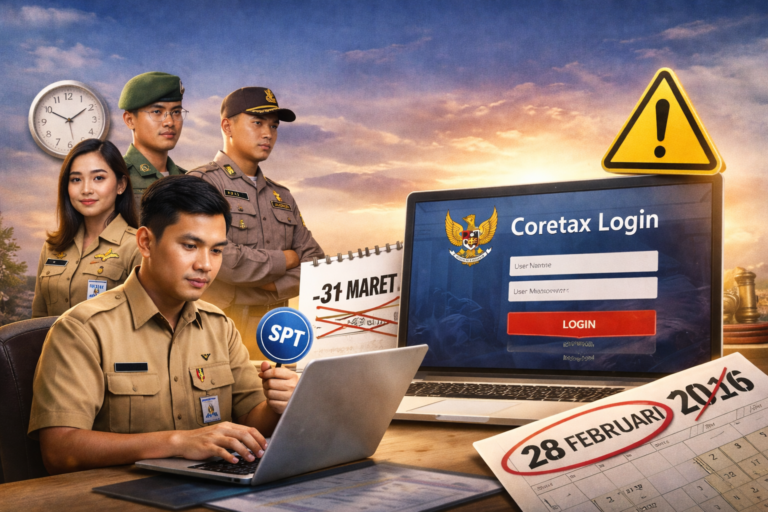 Panggilan Darurat Buat ASN, TNI, & Polri: Deadline Lapor SPT Pajak Besok Banget! Jangan Sampai Ketinggalan Kereta