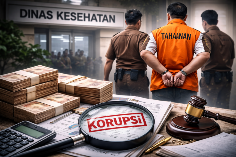 Kadinkes Batu Bara Jadi Tersangka Korupsi Dana BTT 2022 Rp 1,1 Miliar, Kejari Lakukan Penahanan