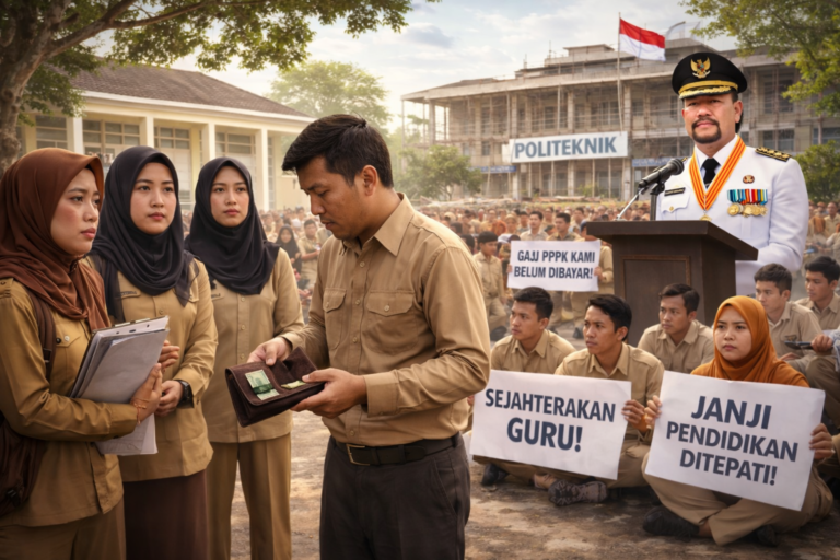 Setahun Bahar Berkuasa, Janji Pendidikan Masih Tinggal Janji