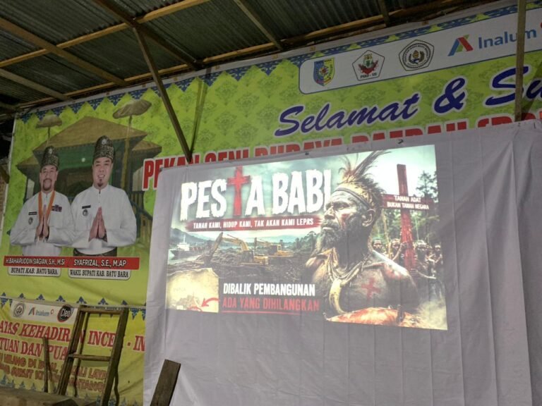 KORUM Sukses Gelar Nobar Film Pesta Babi Pertama di Batu Bara